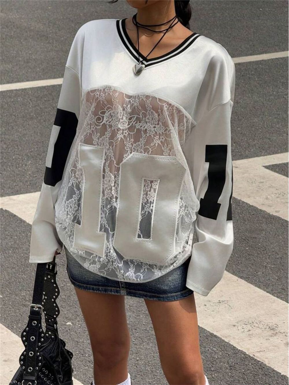 Girl Fashion Street - 2026 New Summer Y2K Perspective Lace