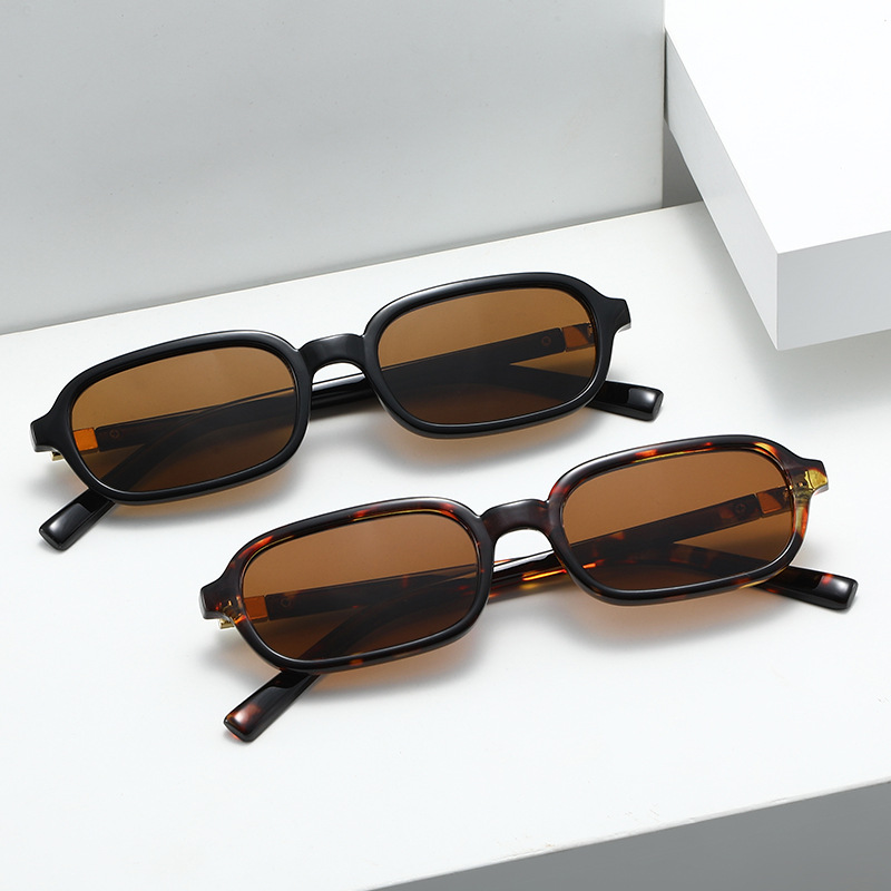 Street Fashion Glasses - New Small Square Frame Sunglasses Women's