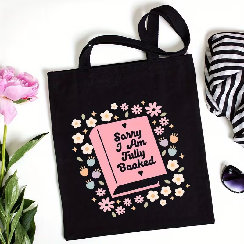 Tote Bag Canvas Print - Sorry I Am Fully Booked Canvas