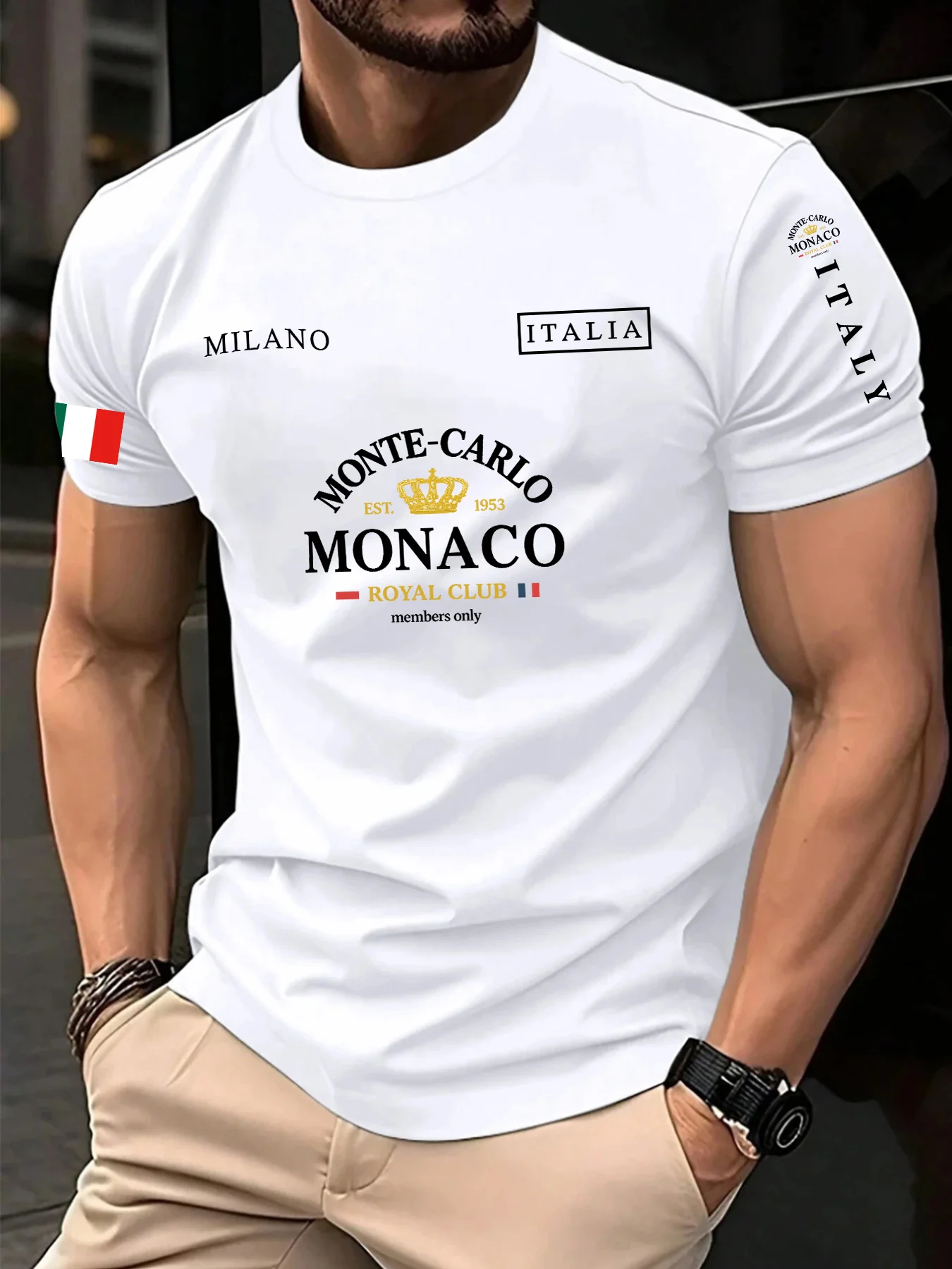 Best-selling Monaco Letter 3D  - Street Fashion Monaco 评论和价格