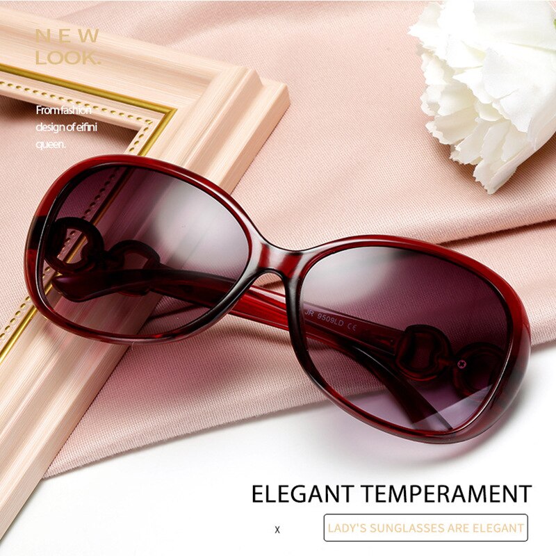 New Fashion Oval Sunglasses Tr - Street Fashion Glasses 评论和价格