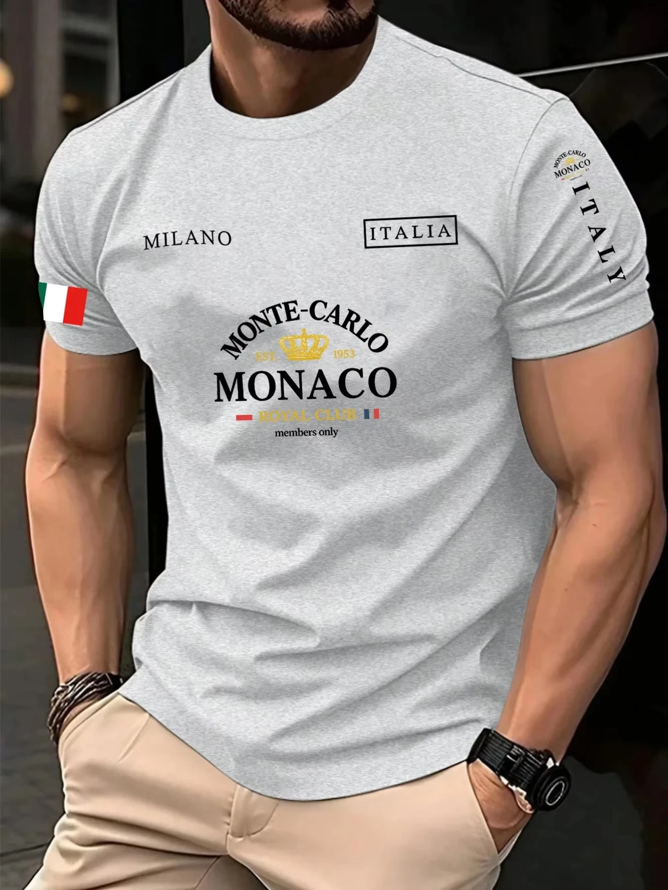 2026 New Arrival Monaco Letter - Street Fashion Monaco 评论和价格