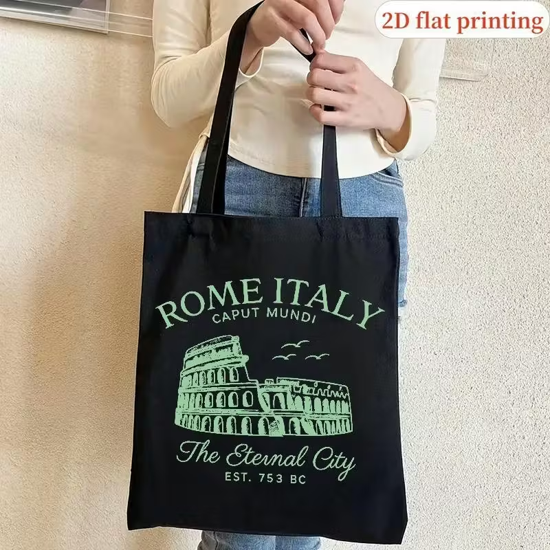 Vintage Rome Italy Canvas Tote - Tote Bag Canvas Print 评论和价格