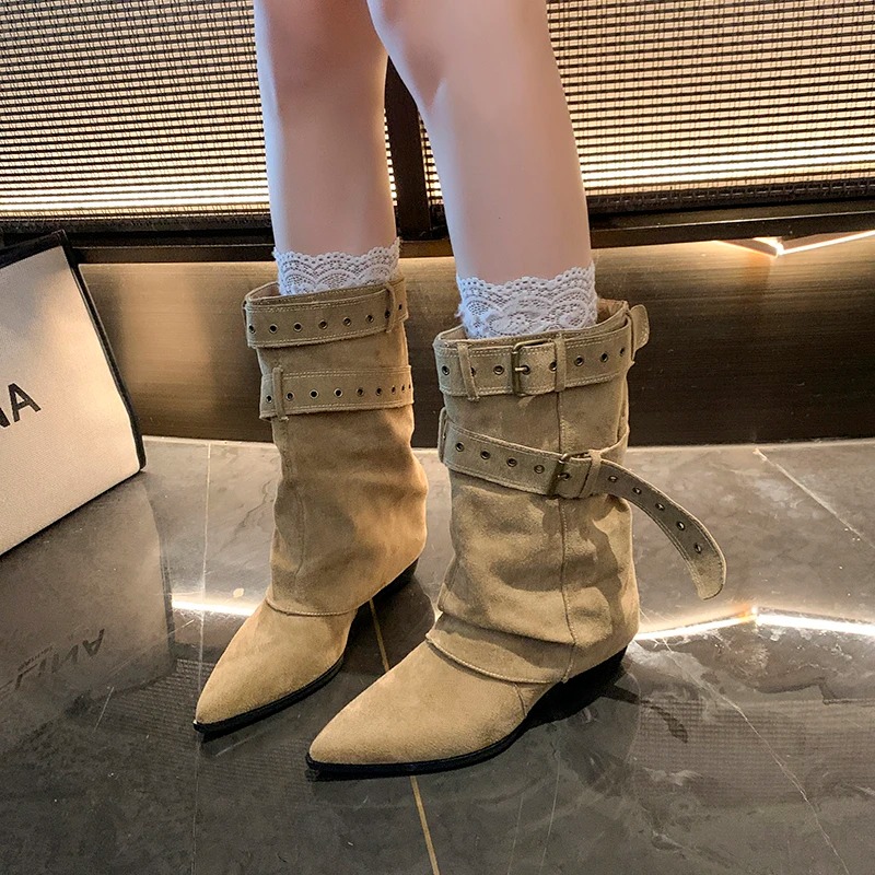 2025 Pointed Toe Women's Winte - Street Fashion Lady 评论和价格