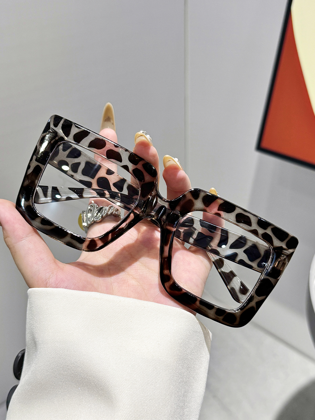 1pc retro high street style la - Street Fashion Glasses 评论和价格