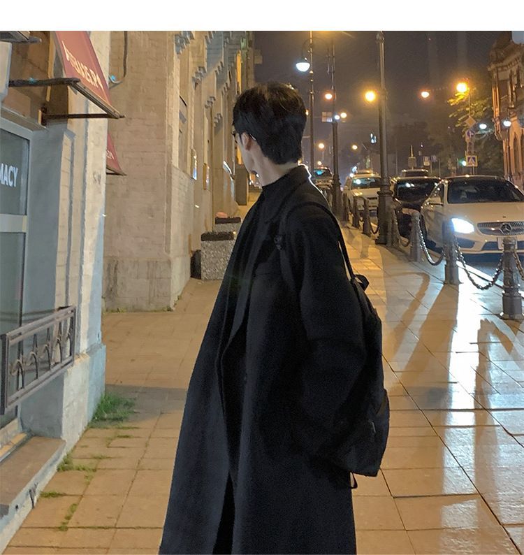 Trench Coat Man Winter Ice Age - Street Fashion England 评论和价格