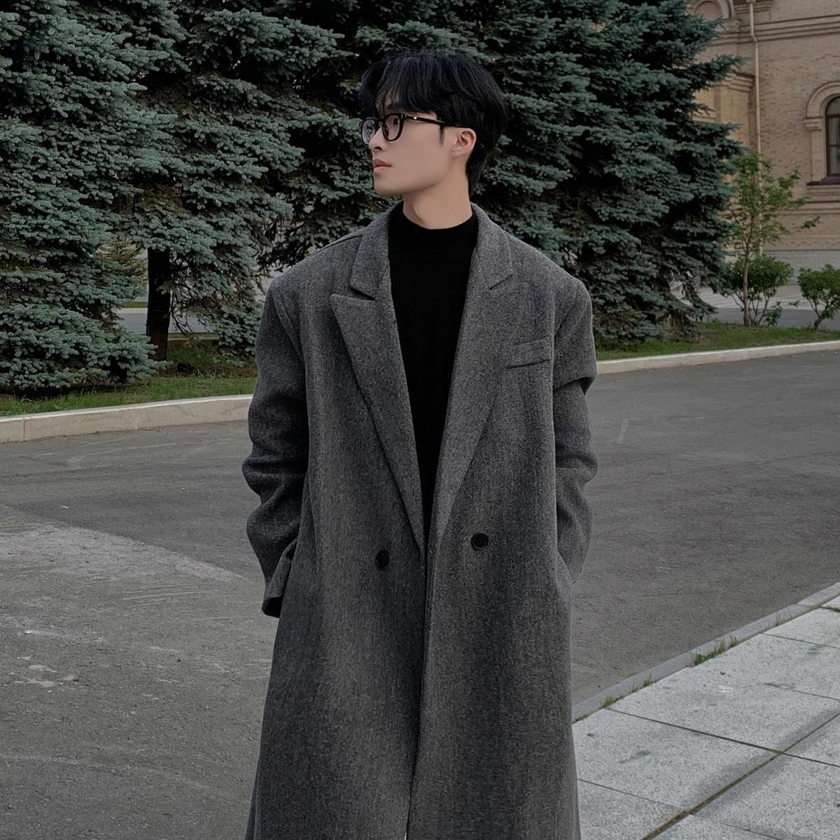 Trench Coat Man Winter Ice Age - Street Fashion England 评论和价格