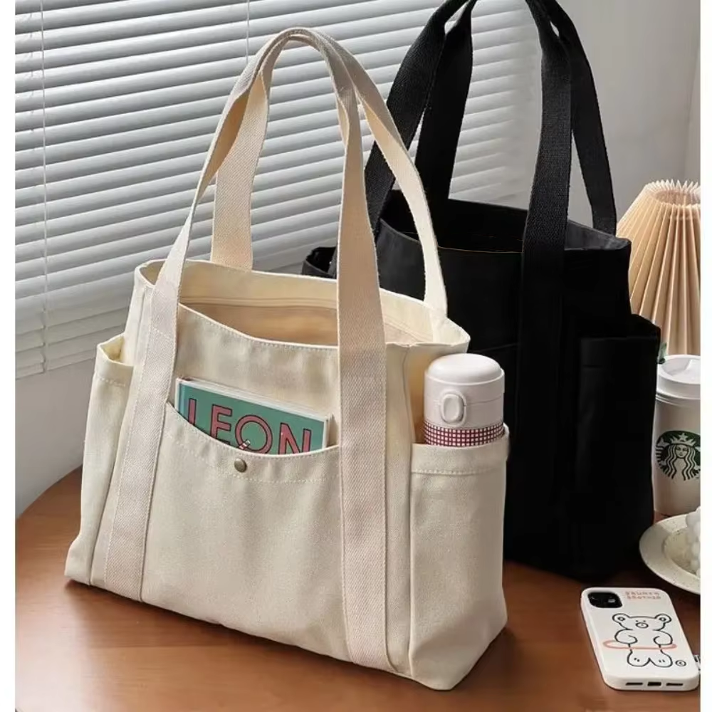 Large Capacity Canvas Tote Bag - Tote Bag Canvas Print 评论和价格