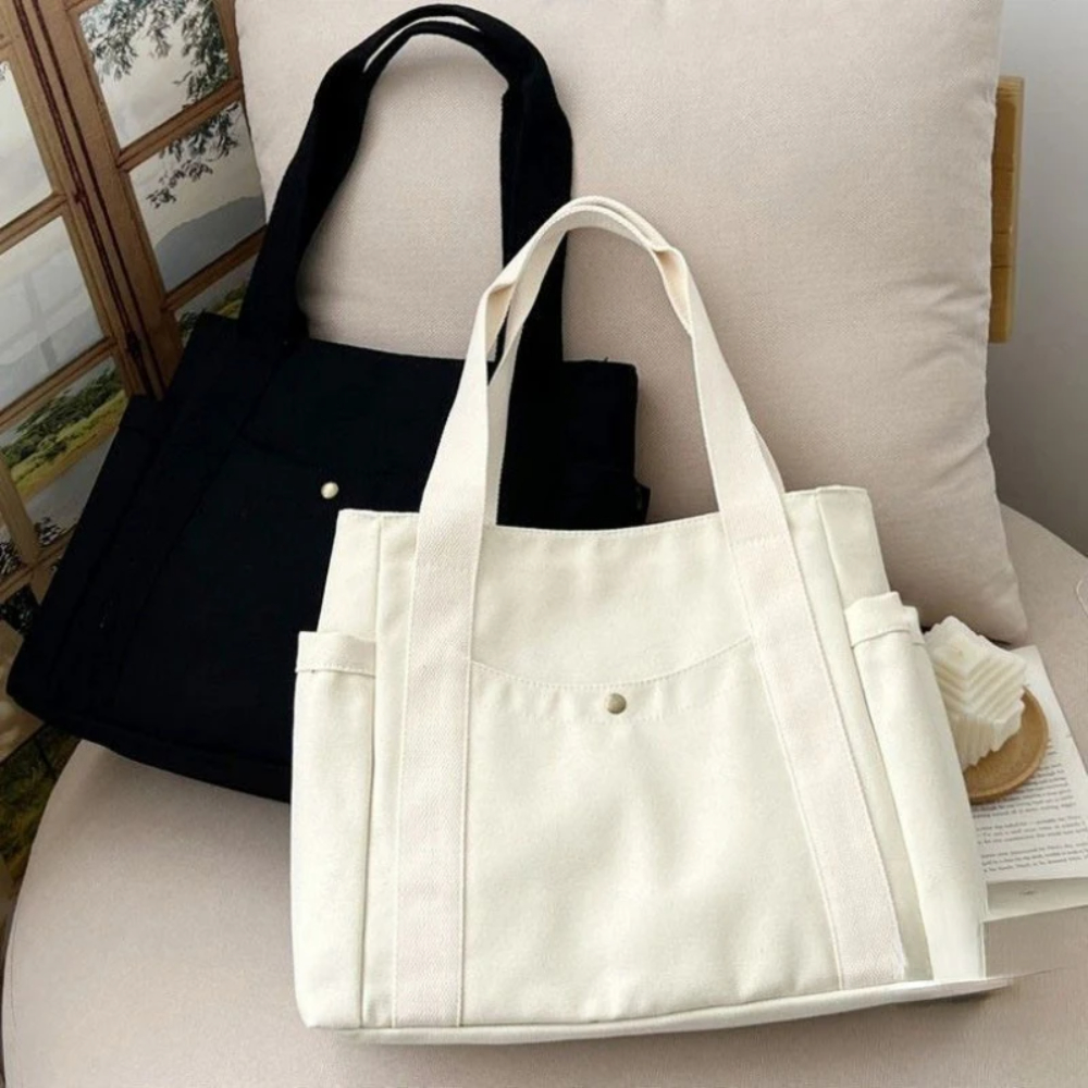 Large Capacity Canvas Tote Bag - Tote Bag Canvas Print 评论和价格