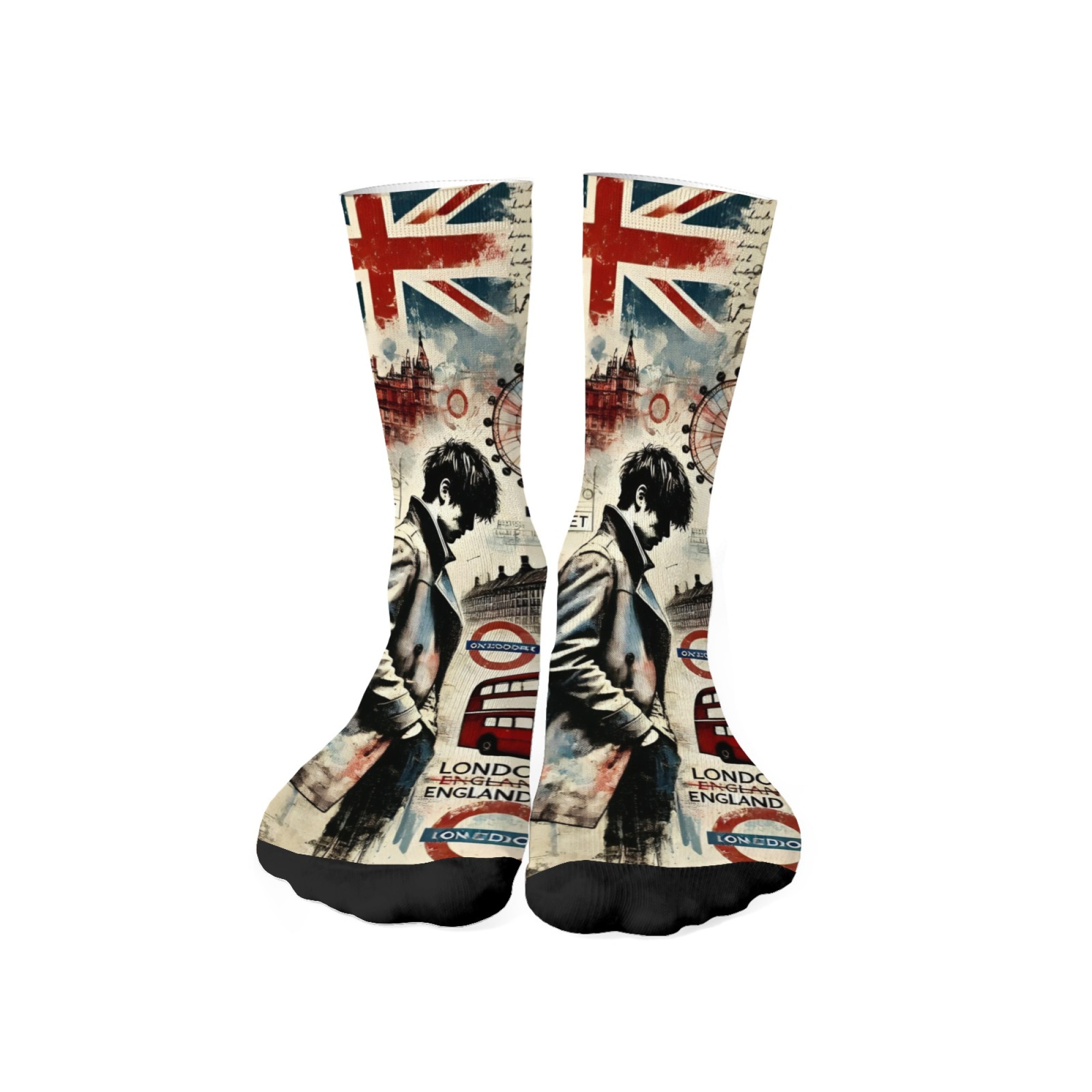 London Melancholic Boy Print M - Street Fashion In London 评论和价格