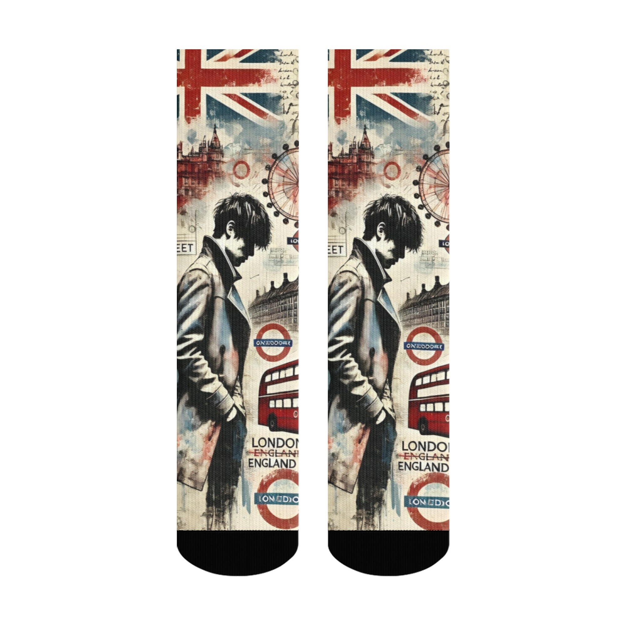 London Melancholic Boy Print M - Street Fashion In London 评论和价格
