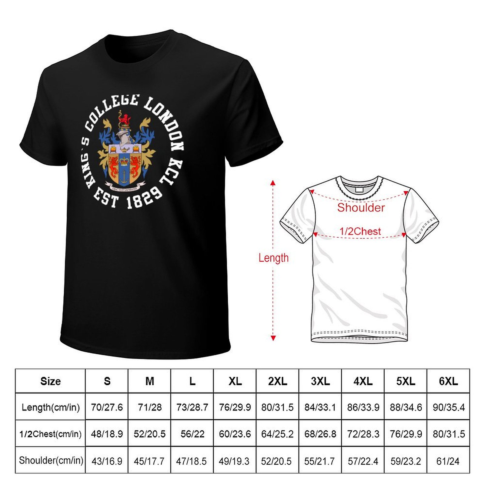 Kings College London logo KCL  - Street Fashion England 评论和价格