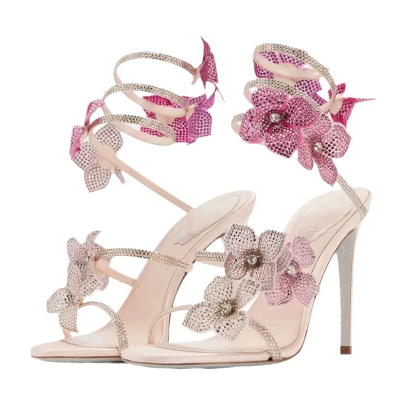 Eilyken Sexy CRYSTAL Flower Th - Street Fashion Lady 评论和价格