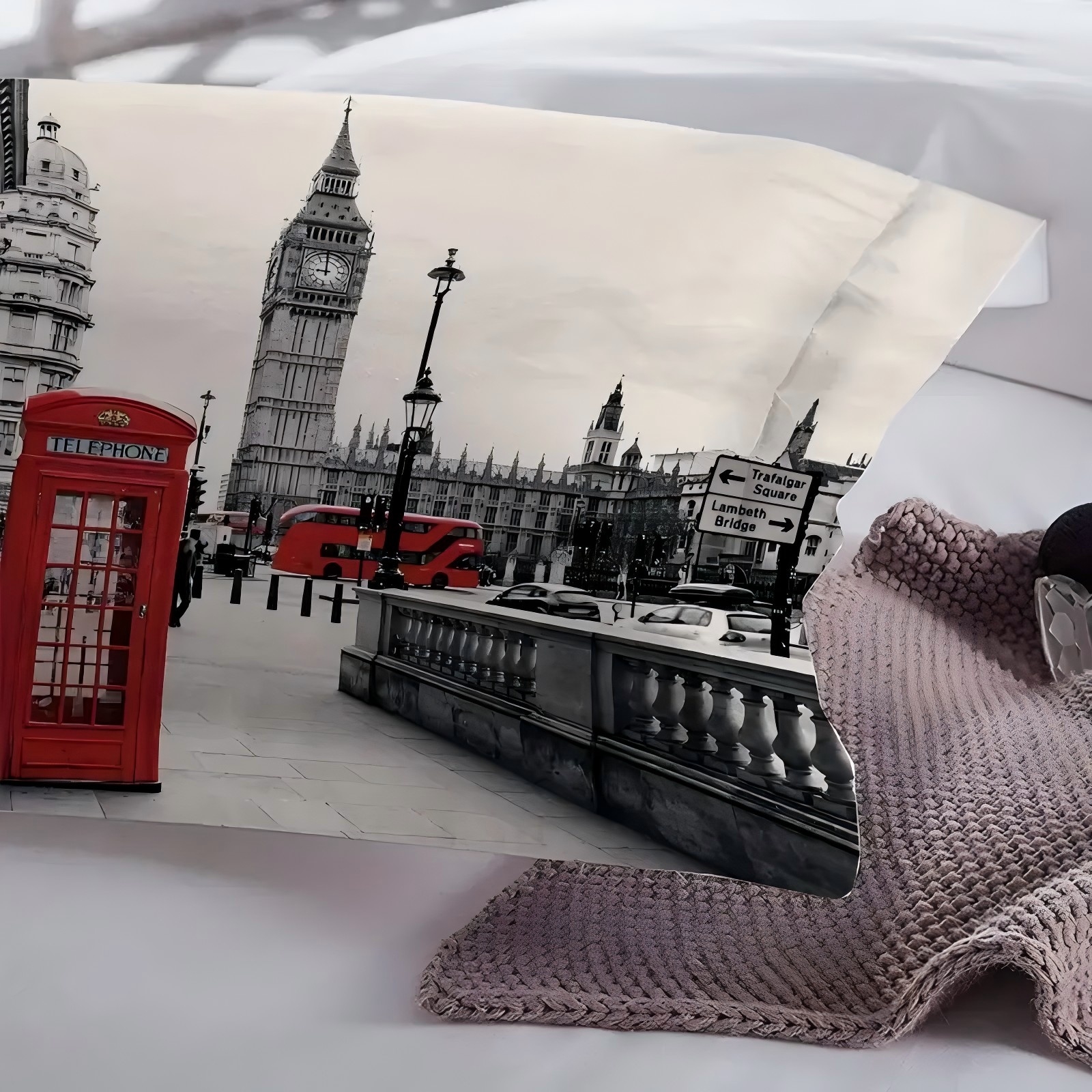 London Street Pattern 3D Print - Street Fashion In London 评论和价格