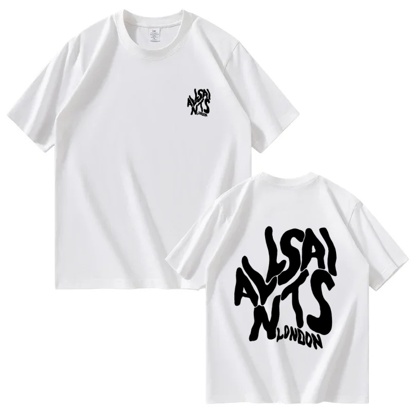 London Elastic Text T-Shirt, B - Street Fashion In London 评论和价格