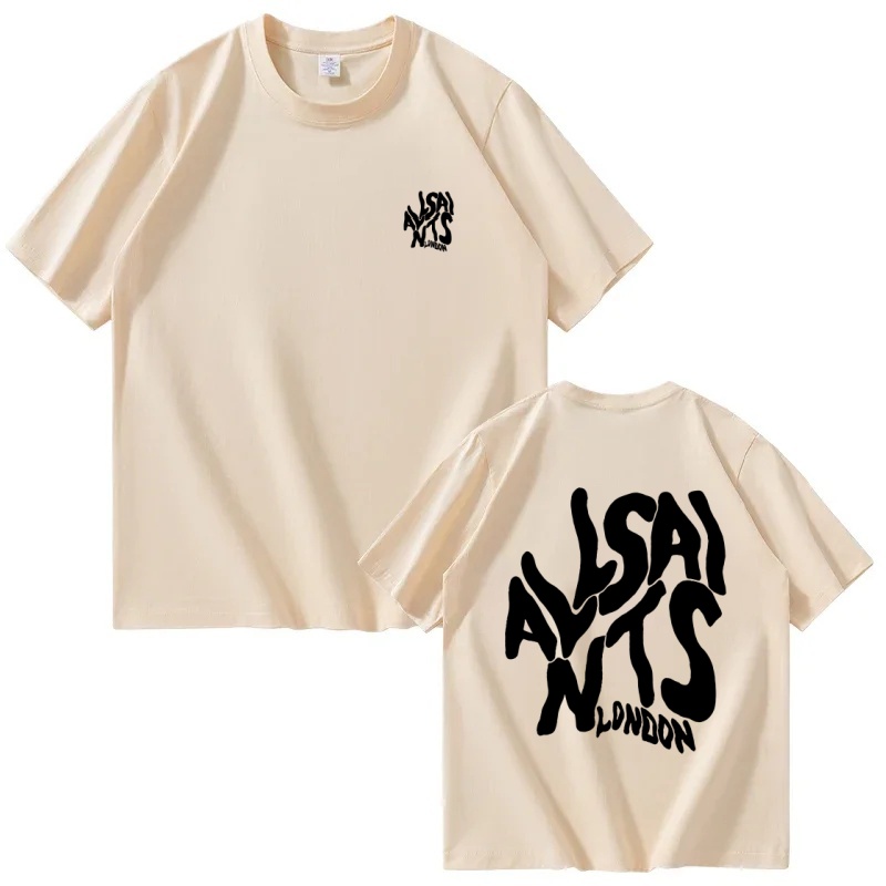 London Elastic Text T-Shirt, B - Street Fashion In London 评论和价格