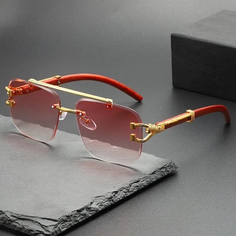 Trendy Square Sunglasses Rimle - Street Fashion Glasses 评论和价格