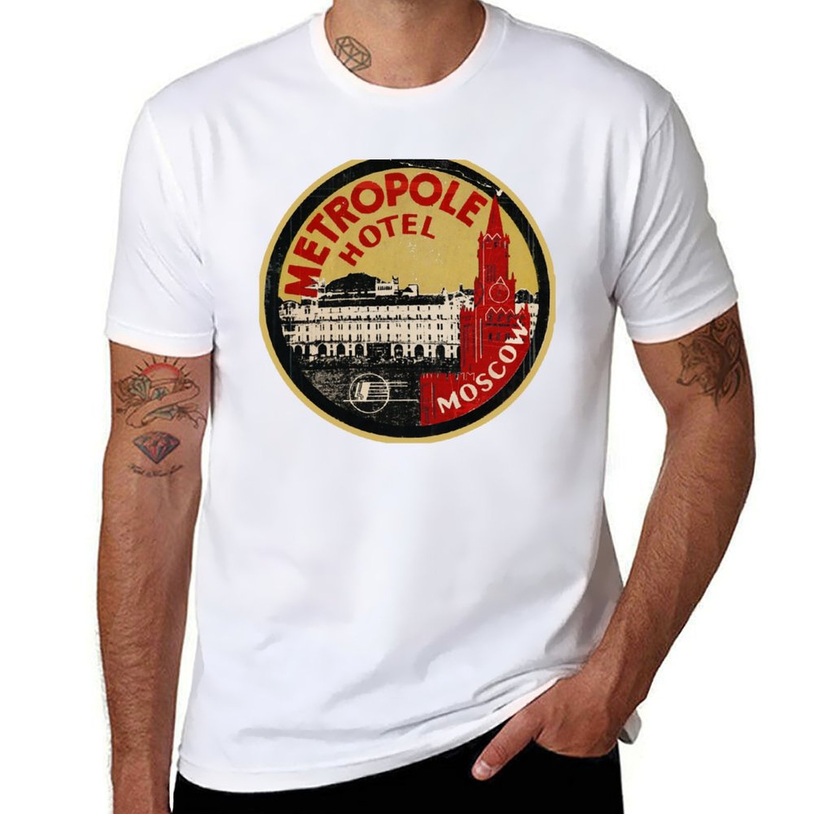 Metropole Hotel Moscow T-Shirt - Street Fashion Moscow 评论和价格