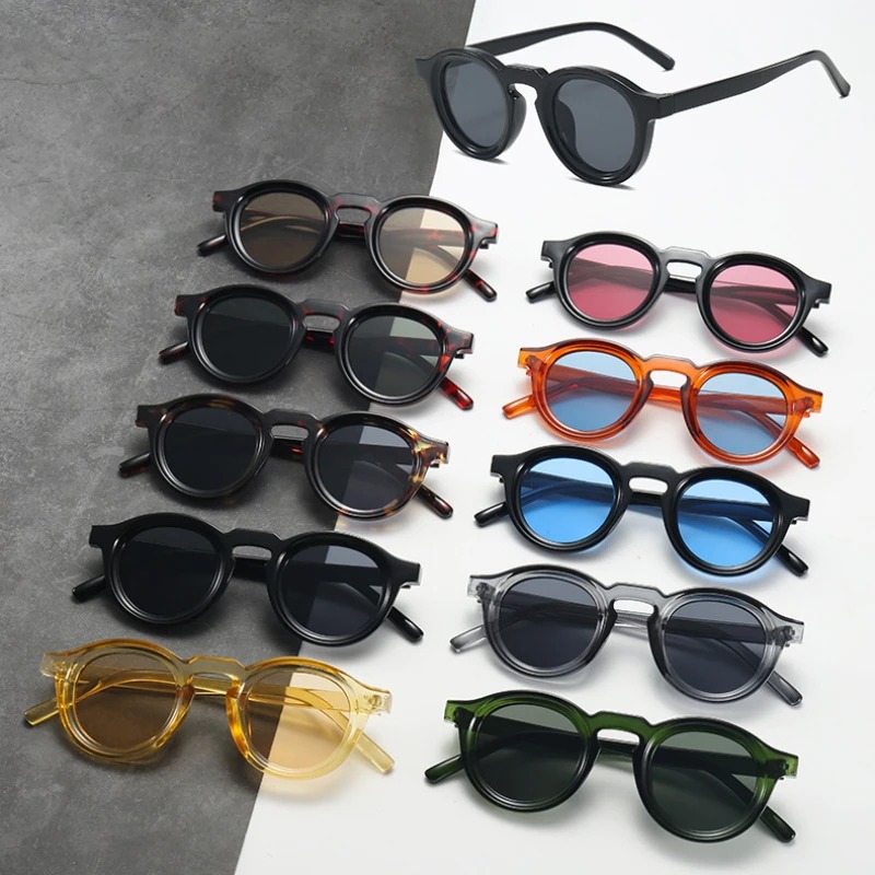High Quality Round Sunglasses  - Street Fashion Glasses 评论和价格