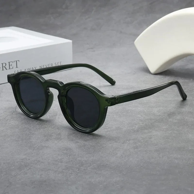 High Quality Round Sunglasses  - Street Fashion Glasses 评论和价格