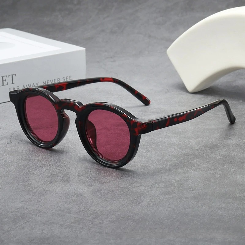 High Quality Round Sunglasses  - Street Fashion Glasses 评论和价格